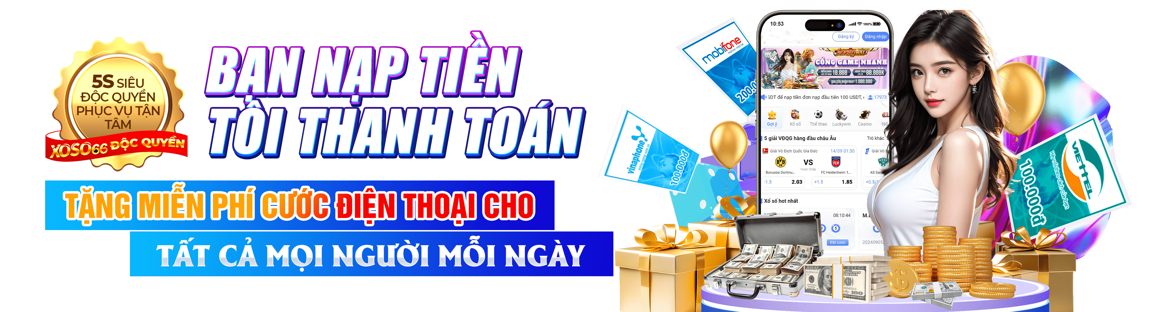 Hình ảnh quảng cáo của s6666 hiển thị nền tảng và các lợi ích